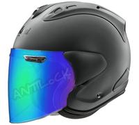 ARAI JET SZ-R VAS EVO MAT + VISIÈRE MIROIR VERT - S - ARAI JET SZ-R VAS EVO - GUN METAL VMV - Visière miroir vert VAS