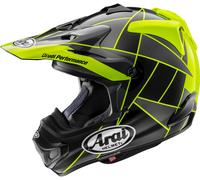 Arai MX-V Evo Peak Casque de motocross, jaune, Taille XL (60/61)