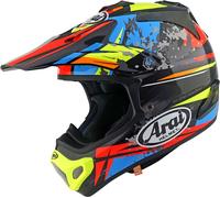 Arai MX-V EVO Track, casque de motocross XL Noir/Jaune/Bleu/Rouge Noir/Jaune/Bleu/Rouge