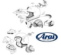 ARAI PLATINE PLAQUE ECRAN SZ-R VAS (LA PAIRE) - PLAT SZ-R VAS - MODERN GREY
