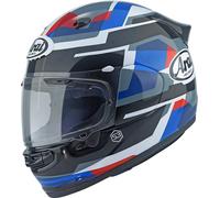 Arai Quantic Abstract Casque, noir-blanc-bleu, taille XS pour homme