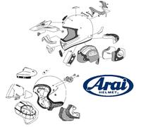 ARAI Remplacement double écran casque moto SAI