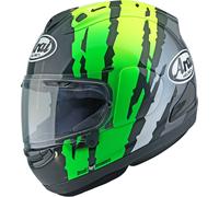 Arai RX-7V Evo Blade Casque, vert-jaune, taille S pour homme
