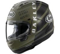 Arai RX-7V Evo Maverick Oakley Casque, Olive mat/noir, Taille L (59/60)