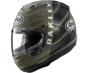 Arai RX-7V Evo Maverick Oakley Casque, Olive mat/noir, Taille L (59)