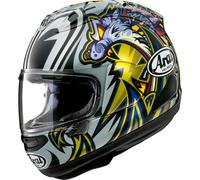 Arai RX-7V Evo Nakasuga 4, casque intégral XS Noir/Blanc/Or/Bleu Noir/Blanc/Or/Bleu