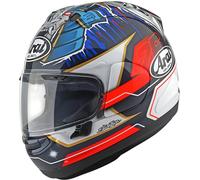 Arai RX-7V Evo Pedrosa Shogun Casque, noir-rouge-bleu, taille M pour homme