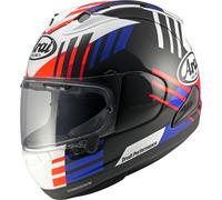 Arai RX-7V Evo Rea SB3, casque intégral M Noir/Blanc/Rouge/Bleu Noir/Blanc/Rouge/Bleu