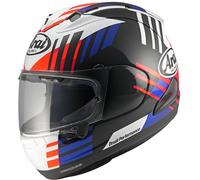 Arai RX-7V Evo Rea SB3 Casque, noir-blanc-rouge-vert, taille S pour homme