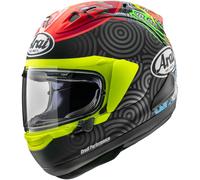 ARAI RX-7V EVO TATSUKI BLACK/YELLOW-FLUO/RED - M