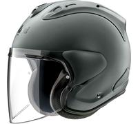 Arai SZ-R Evo Solid, casque à réaction XS Mat-Vert Foncé Mat-Vert Foncé