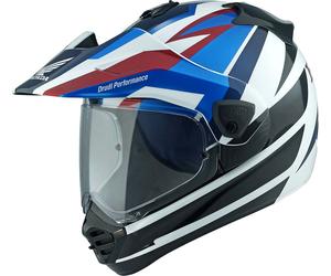 Arai Tour-X5 Africa Twin, casque d aventure XS Noir/Blanc/Bleu/Rouge Noir/Blanc/Bleu/Rouge