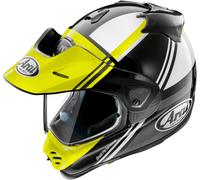 Arai Tour-X5 Cosmic Casque de motocross, noir-blanc-jaune, taille XS pour homme