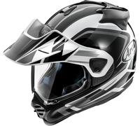 Arai Tour-X5 Discovery Casque de motocross, Blanc/Gris/Noir, Taille XS (53/54)