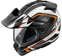 Arai Casque enduro Tour-X5 Discovery mat Noir/Blanc/Orange XS