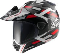 Arai Tour-X5 Match, casque d aventure L Noir/Gris/Blanc/Rouge Noir/Gris/Blanc/Rouge