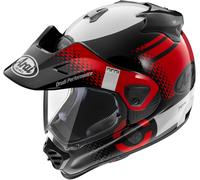 Arai Tour-X5 Print Casque d’enduro, Rouge, Taille XS (53/54)
