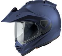 Arai Tour-X5 Solid, casque enduro M Mat-Bleu Foncé Mat-Bleu Foncé