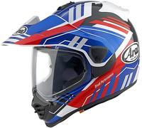 Arai Tour-X5 Trail Casque de motocross, bleu/rouge/blanc, Taille XL (60/61)