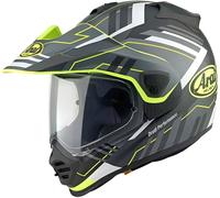 Arai Tour-X5 Trail Casque de motocross, jaune/noir/blanc, Taille L (59)