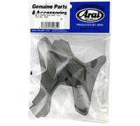 Arai Mx-v Upper Rear Helmet Side Air Vent Argenté