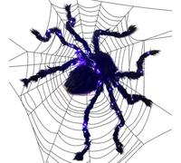 Araignée d'halloween Araignée Géante Lumineuse Effrayante d'halloween