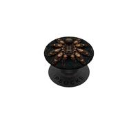 Araignée effrayante | Art Gothique d'halloween | Tarentule araignée PopSockets PopGrip Adhésif