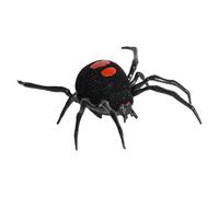 Araignée fausse blague - 4,72x3,94 pouces de simulation rampante Animal Spider Black | Solution de blagues et de chats ennuyés pour petit ami, petite amie