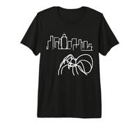 Araignée Linéaire Entomologiste T-Shirt Haut de Gamme