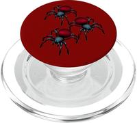 Araignée Phobie Araignée 3D Femme Homme Enfant Fille Garçon PopSockets PopGrip pour MagSafe