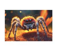 araignée Puzzles Adulte 1000 Pieces Cadeau Famille Puzzle Classique 3D Puzzle EnfantsJouet en Bois Cadeau Unique Décoration Intérieure （75×50cm）