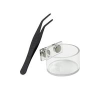 Araignée sauteuse - Kit de décoration d'habitat pour nourriture, comprend une pince d'alimentation et des accessoires d'araignée, un boîtier pour Mantis, ermite, crabe, lézard, petit réservoir de