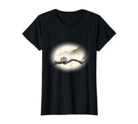 Araignée sauteuse Sumi-e Fleur de Cerisier Japon Salticidae T-Shirt Graphique avec Valeur