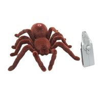 Araignée télécommandée, Araignées télécommandées sans Fil, Textures réalistes Yeux Brillants 8 Jambes Jouets de Farce effrayants, Halloween télécommandé Blague Surprise Pratiques