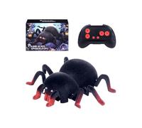 Araignée télécommandée : modèle électronique réaliste d'araignées, jouet RC mobile rechargeable pour , blague effrayante pour , nouveauté effrayante, cadeau de bâillon d'Halloween pour