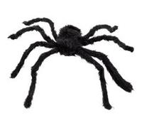 araignée velue 50x65cm noir - 74394