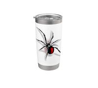 Araignée veuve noire Gobelet isotherme en acier inoxydable double paroi