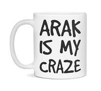 Arak, C'Est Ma Folie Tasse Élégantes Mug À Café Céramique Mug Pour Bureau L'École Maison Cacao 330Ml