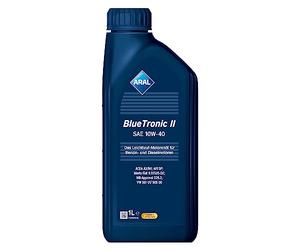 ARAL Huile moteur BlueTronic II 10W-40 Huile en partie synthétique ACEA A3/B4 API SP 1 L Compatible avec VW Golf 4 3/5 portes 1J1 Golf 5 3/5 portes 1K1 Polo IV 3/5 portes 9N, 9A, SEAT, AUDI