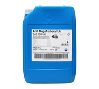 ARAL Megaturboral La 10W-40 Lkw-Motorenöl Acea E6, Acea E11, MB 228.51, 20 Litre