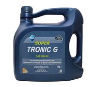 ARAL Supertronic G 0W-40 Huile De Moteur MB 226.5, 229.3, VW 502 00, 2x4 Litre