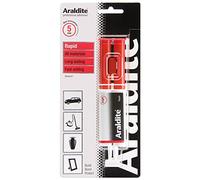 Araldite | 2-Part Steel Epoxy Resin Glue Strong | Fast Setting Metal to Metal Glue. Usable for Ceramic, Wood and Glass Glue For Durable Bonding & Repairs 15ml