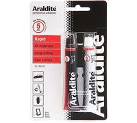 Araldite 2 tubes de 15 ml (transparent/transparent, résine époxy, liquide, tube adhésif, adhésif)