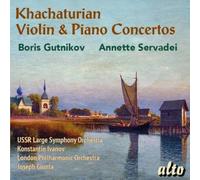 Aram Ilyich Khachatu - Khachaturian Violin Piano Concertos - CD - E600z