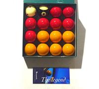 Aramith 2 " (50.8MM) PREMIER PRO COUPE Addition REDS + jaunes avec à rayures Boule 8 boules de billard