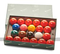 Aramith Boules de Billard Standard (52,5 mm, avec 15 Rouges)