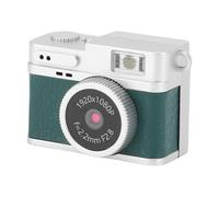 Aramox 0,96 Pouce Petit Appareil Photo Numérique Rétro, Appareil Photo de Porte-clés à écran 1080p avec Lumière Flash et 4 Filtres pour Le Camping, la Randonnée, Les Voyages (Green)
