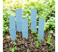 Aramox 100 étiquettes de Plantes Blanches Robustes et Durables avec une Utilisation Polyvalente pour les Enchères de Graines, Facile à étiqueter, à l'épreuve du et étanche, Réutilisable et (BLUE)