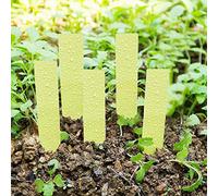 Aramox 100 étiquettes de Plantes Blanches Robustes et Durables avec une Utilisation Polyvalente pour les Enchères de Graines, Facile à étiqueter, à l'épreuve du et étanche, Réutilisable et (YELLOW)