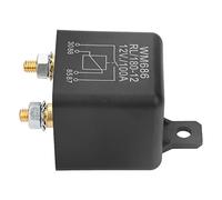 Aramox 100A, Relais de Démarrage de Voiture, DC 12V, Relais Robuste Normal à 2 Broches, Pratique pour Remplacer, Modifier la Voiture, pour Préchauffer Automatiquement